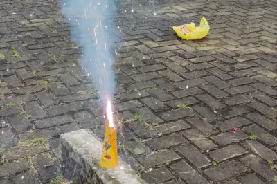São João: CBM sinaliza perigos dos fogos de artifícios para crianças
