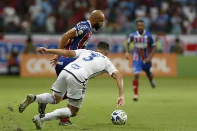 Bahia empata com o Cruzeiro após partida movimentada na Fonte Nova