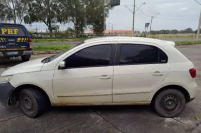 Homem furta carro no Espírito Santo, usa cartão da vítima e acaba preso na BR-101