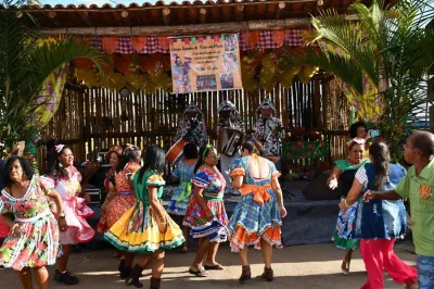 Forró da Praça agitou o Distrito de Riacho da Guia no último domingo (23)