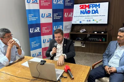 “Sem o fortalecimento dos municípios o país não vai crescer de forma nenhuma” afirma Quinho em coletiva de imprensa
