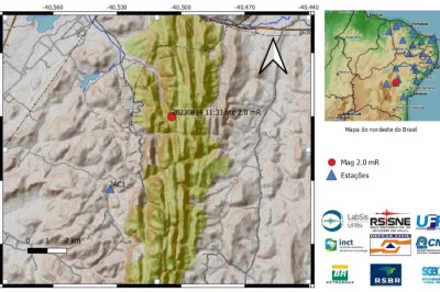 Jacobina tem 2 tremores de terra em 48h