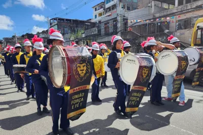 Fanfarras escolares intensificam ensaios para o Desfile de 7 de Setembro