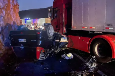 Duas pessoas morrem e outra fica gravemente ferida deois de acidente na BR-116