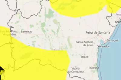 Defesa Civil do Estado alerta para riscos de chuvas intensas no Centro Sul, Vale São-Franciscano e Extremo Oeste baiano