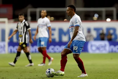 Bahia sai na frente, mas leva virada do Santos na Arena Fonte Nova