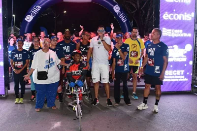 Alagoinhas Night Run atrai 800 atletas em sua corrida de rua