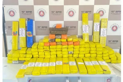 Mais de 120 quilos de maconha são apreendidos no litoral sul baiano