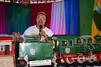 Secretária Iraci Gama profere palestra magna e defende a volta do trem de passageiros