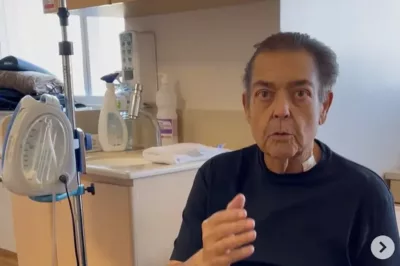 Faustão é transferido para unidade semi-intensiva e evolui bem