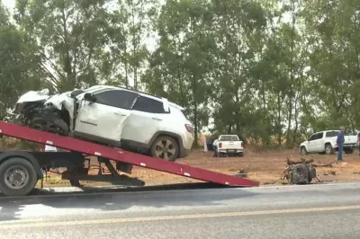 Batida entre veículos deixa três mortos e cinco feridos na BR-020