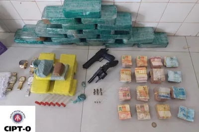 Homem é preso com 21 quilos de drogas e mais de R$ 31 mil em Barreiras