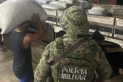 Carga roubada é recuperada pela PM em Una