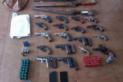 28 armas são apreendidas em operação da Corregedoria da SSP que apura homicídio em falso encontro romântico