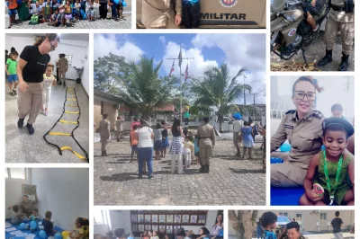 MÊS DAS CRIANÇAS NO QUARTEL: Quarto Batalhão recebe a visita de crianças autistas