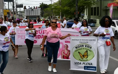 Alagoinhas: Associação de Oncologia Nova Vida promove Caminhada do Outubro Rosa