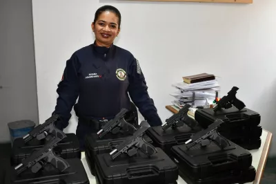 Alagoinhas: Guarda Civil Municipal recebe pistolas calibre 380 e reforça a Segurança Pública no município