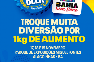 Alimentos não perecíveis valem ingresso para o festival de cerveja Bahia Beer