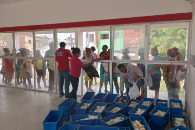 Alagoinhas: SEMAS faz a entrega de 2.800 litros de leite a Lares de Idosos e unidades do CRAS