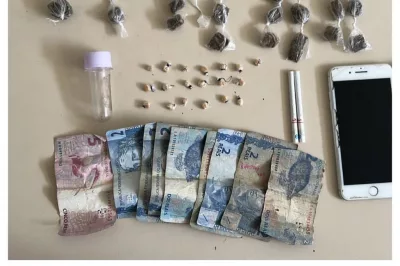 Alagoinhas: Polícia Militar apreende drogas e prende homem em flagrante delito