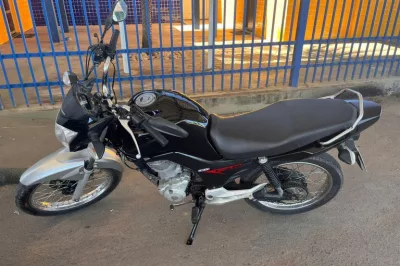 Homem compra motocicleta adulterada por R$4,8 mil e acaba detido pela PRF
