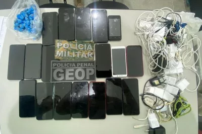 Operação Força Máxima apreende 69 celulares em unidades prisionais da Bahia