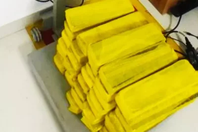 Durante abordagem a ônibus de turismo, 38 tabletes de maconha são apreendidos pela PRF