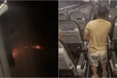 Avião faz pouso de emergência e passageiro paga promessa após sobreviver ao incidente