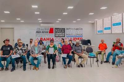Alagoinhas: Selecionados no Edital Jorge Galdino assinam documentação para liberação dos recursos