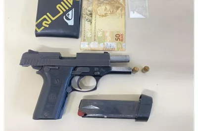 Alagoinhas: Policiais do 4° BPM apreendem arma de fogo durante abordagem no Jorro