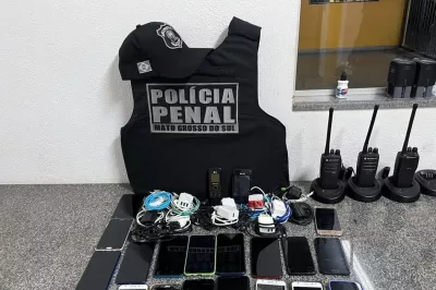 Operação apreende mais de mil celulares em presídios do país
