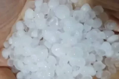 Barreiras registra chuva de granizo e mais de três mil raios após 3ª onda de calor