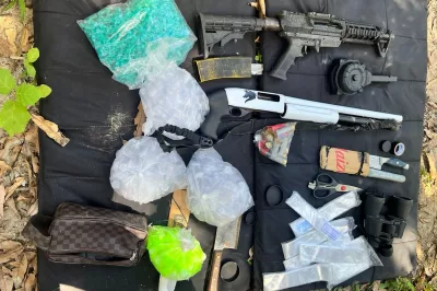 Cipe Polo apreende carabina, espingarda e carregadores alongados em Vera Cruz