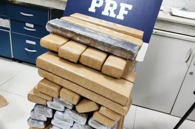 PRF prende homem com 78 Kg de maconha em ônibus durante operação em Vitória da Conquista