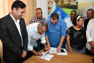 Alagoinhas: Gustavo Carmo e Marcos Amorim são empossados secretários pelo prefeito Joaquim Neto