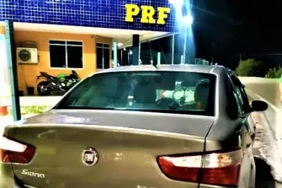 Sequestro: Motorista por aplicativo agradece a PRF recuperação do seu único veículo de trabalho