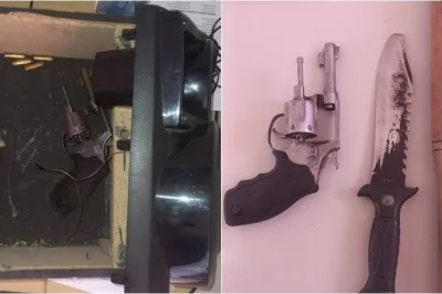 Caminhoneiro é preso com arma e munições escondidas em caixa de som na Bahia