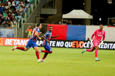 Bahia goleia o Itabuna por 5 a 0 e se firma na liderança do Baianão