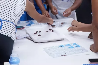 Alagoinhas: Oficina de produção de Ovos de Páscoa visa gerar renda para famílias atendidas pela Semas