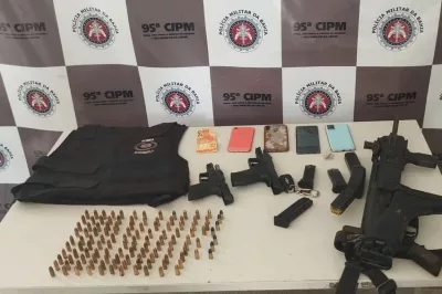 Militares da 95ª CIPM resgatam refém e prendem quarteto em Catu
