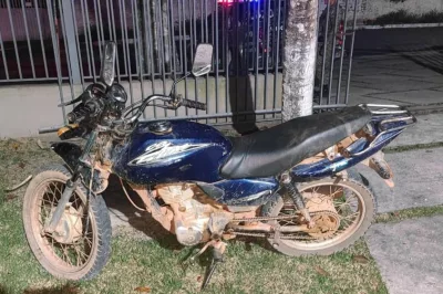 Moto adulterada é apreendida pela PM em Guaratinga
