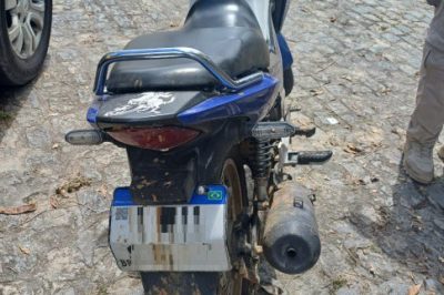 Alagoinhas: Homem compra motocicleta por R$11.000,00 e acaba preso pela PRF por receptação