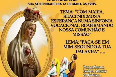 Tradicional Trezena de Nossa Senhora de Fátima se inicia na quarta-feira (01)