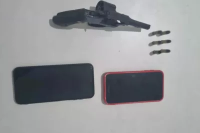 Inhambupe: Policiais do 4° BPM apreendem arma de fogo e recuperam celulares roubados