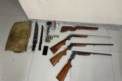 Suspeito de caça ilegal é preso pela PM em Belmonte