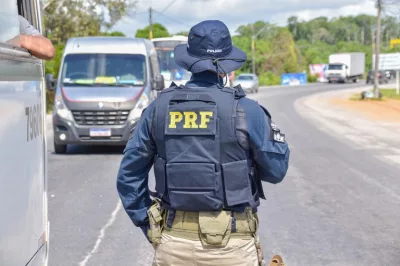 Policial Rodoviário Federal frustra tentativa de homicídio em ônibus em Santo Estevão