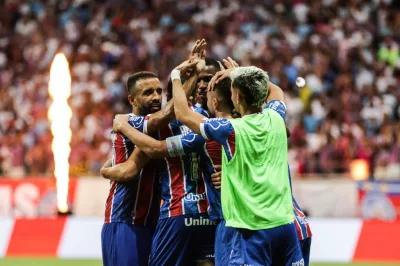 Pela Copa do Brasil, Bahia vence Criciúma e garante vantagem mínima para o jogo de volta