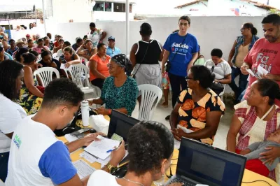 Mutirão de saúde leva mais de 500 atendimentos ao distrito de Riacho da Guia