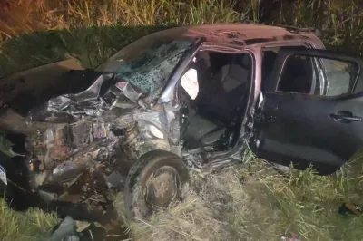 Acidente na BR 242 deixa um morto e oito feridos