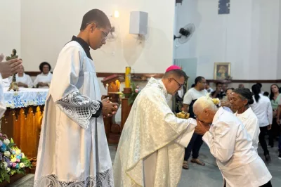 Alagoinhas: Missa festiva e procissão atraem fiéis à trezena de Nossa Senhora de Fátima